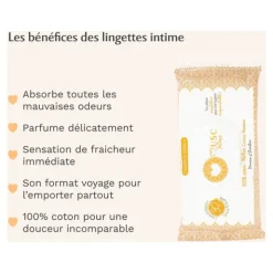 Musc Intime Lingettes intimes