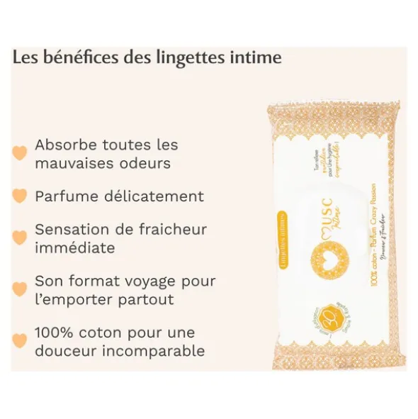 Musc Intime Lingettes intimes