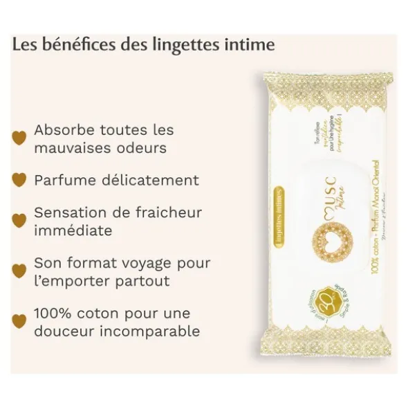 Musc Intime Lingettes intimes