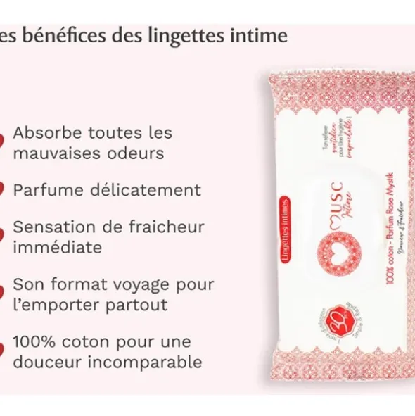 Musc Intime Lingettes intimes