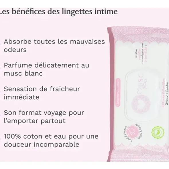 Musc Intime Lingettes intimes
