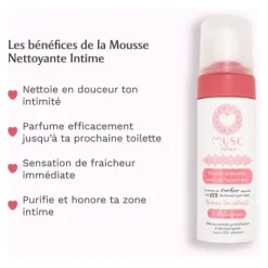 Musc Intime Mousse nettoyante