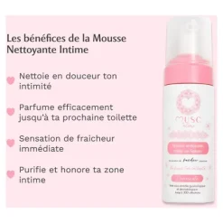 Musc Intime Mousse nettoyante