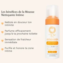 Musc Intime Mousse nettoyante