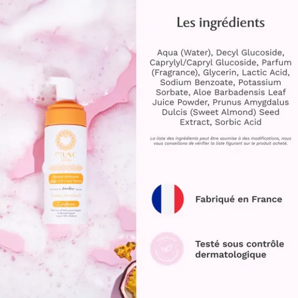 Musc Intime Mousse nettoyante