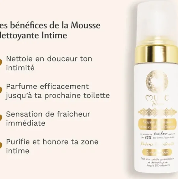 Musc Intime Mousse nettoyante