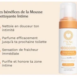 Musc Intime Mousse nettoyante