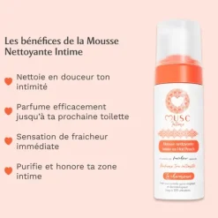 Musc Intime Mousse nettoyante