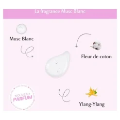Musc Intime Parfum cheveux Musc blanc L'irrésistible