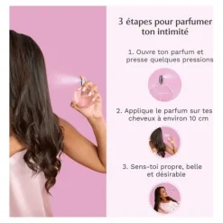 Musc Intime Parfum cheveux Musc blanc L'irrésistible