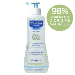 Mustela eau nettoyante sans rinçage