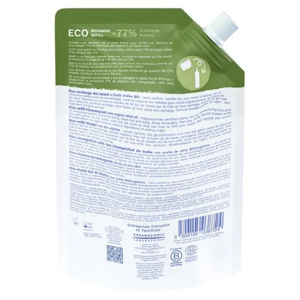 Mustela gel lavant corps et cheveux Bio