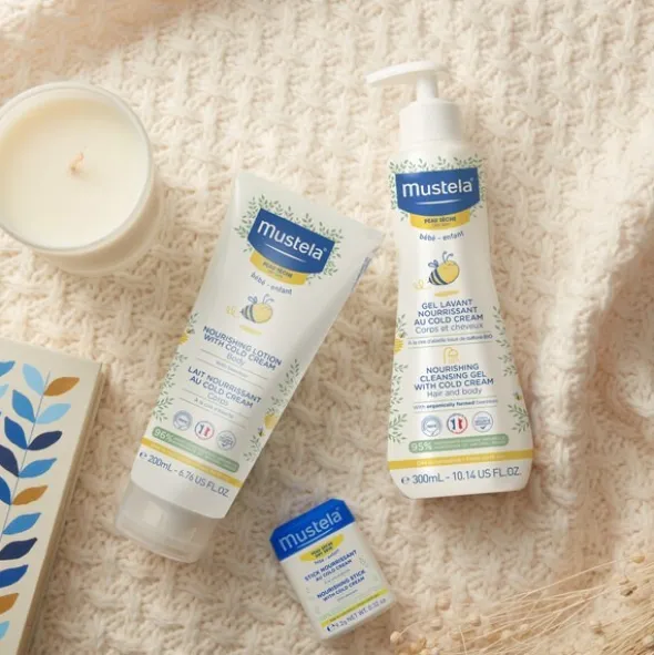Mustela gel lavant nourrissant au cold cream