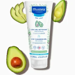 Mustela gel nettoyant 2en1 Corps et Cheveux
