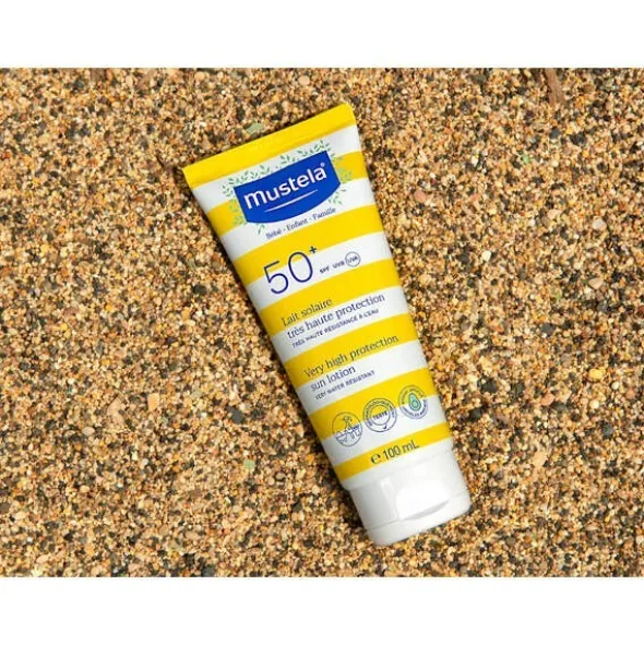 Mustela Lait solaire très haute protection SPF 50+