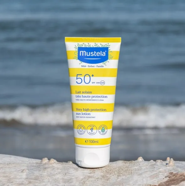 Mustela Lait solaire très haute protection SPF 50+