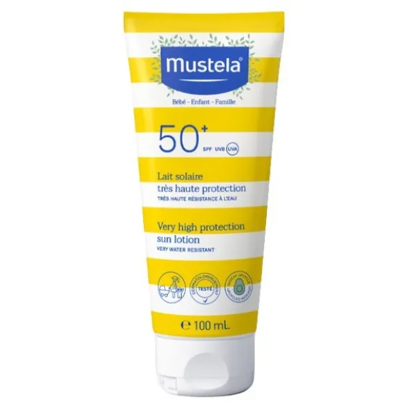 Mustela Lait solaire très haute protection SPF 50+