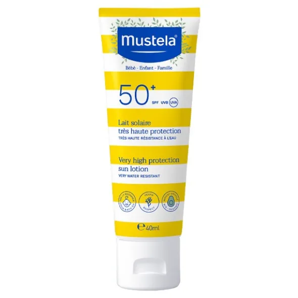 Mustela Lait solaire très haute protection SPF 50+