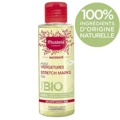 Mustela Maternité Huile vergetures Bio