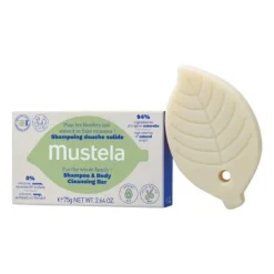 Mustela shampoing douche solide