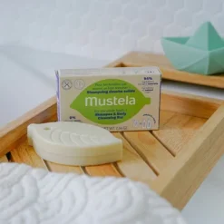 Mustela shampoing douche solide