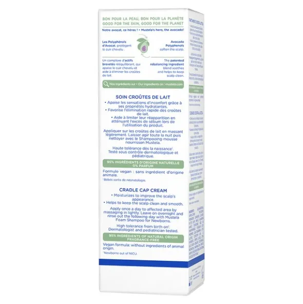 Mustela soin croûtes de lait
