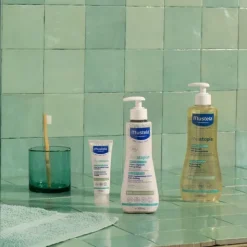 Mustela Stelatopia crème émolliente visage bébé