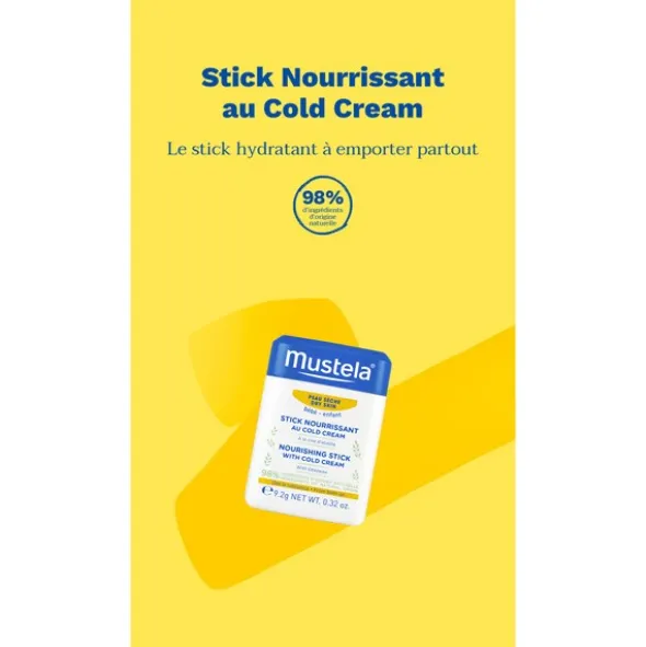 Mustela stick nourrissant au cold cream