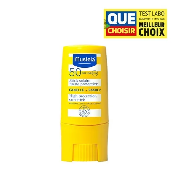 Mustela stick solaire SPF 50 famille