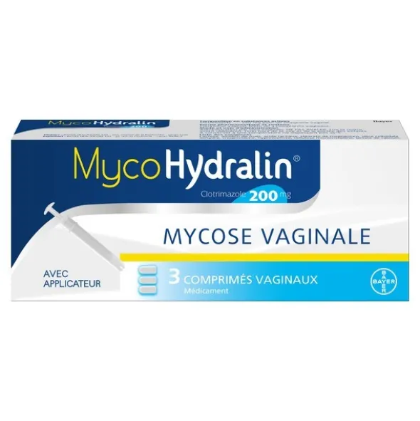 MycoHydralin 200 mg comprimés vaginaux