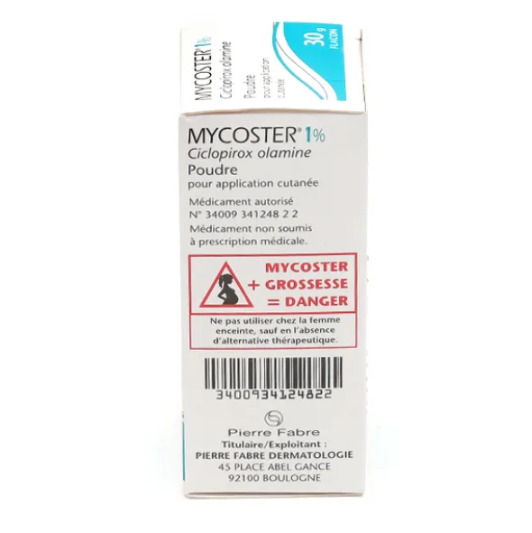 Mycoster 1 % poudre