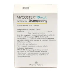 Mycoster shampoing dermite séborrhéique