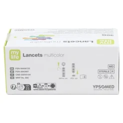 MyLife Multicolor 30 G lancettes stériles