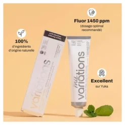 My Variations Dentifrice Blancheur bio