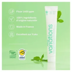 My Variations dentifrice Soin quotidien bio