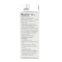 Naabak collyre antihistaminique