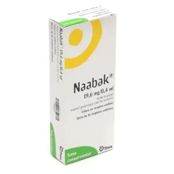Naabak collyre antihistaminique unidose