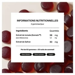 Naali Dream gummies sans sucre