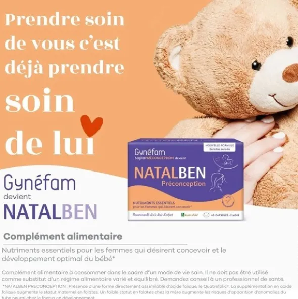 Natalben Préconception capsules
