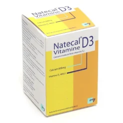 Natecal Vitamine D3 600 mg/ 400 UI comprimés orodispersibles