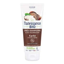 Natessance Après Shampooing ultra nourrissant Karité et Kératine bio