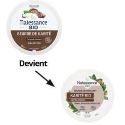 Natessance beurre de karité Bio 100 g