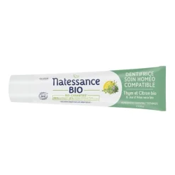 Natessance dentifrice bio soin homéo compatible