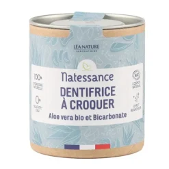 Natessance dentifrice à croquer Aloe vera et Bicarbonate