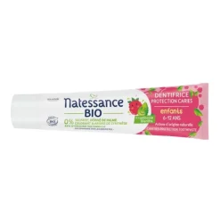 Natessance Dentifrice enfants Framboise Menthe Bio