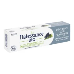 Natessance dentifrice soin blancheur Bio