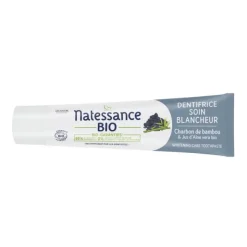 Natessance dentifrice soin blancheur Bio