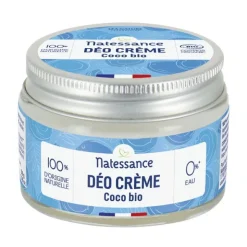 Natessance Déodorant crème Coco Bio