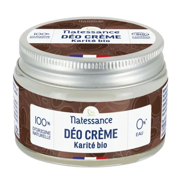 Natessance Déodorant crème Karité bio