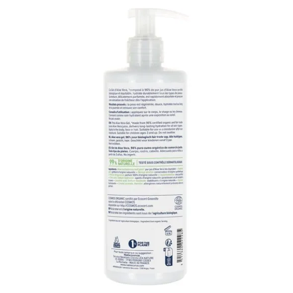 Natessance Gel d'Aloe Vera Bio